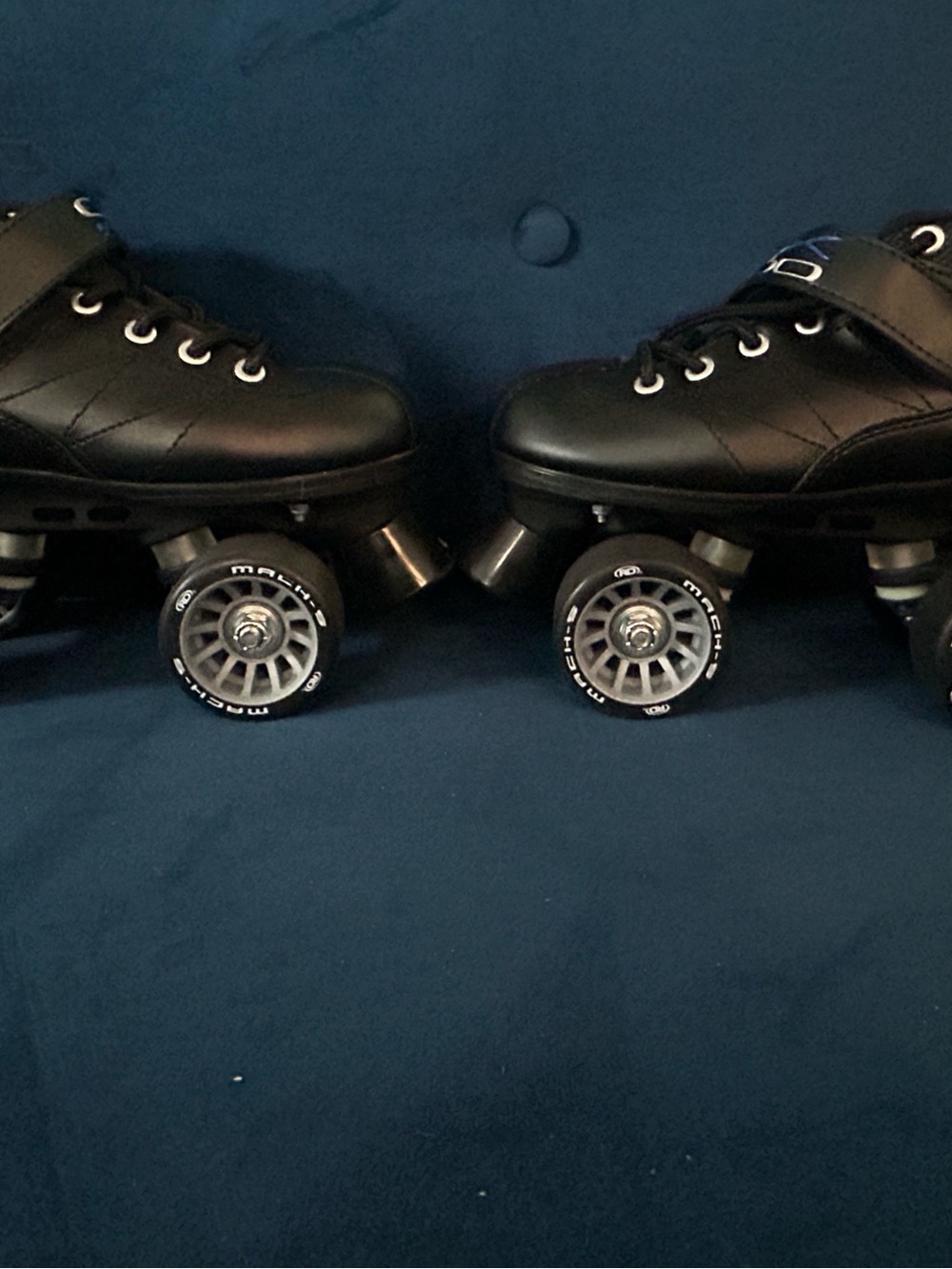 Pacer GTX 500 Quad Roller Skates Black Size 4 Speed Derby Jam Indoor Outdoor